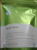 Mängden socker i Thé des fakirs