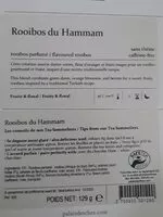 Mängden socker i Rooibos du Hammam