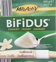 Mängden socker i Bifidus Yoghurt 4 Cups x 125 Gram (milsactiv)
