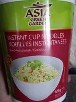Mängden socker i Instant cup noodles: nouilles instantanées