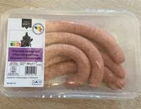 Mängden socker i Chipolata porc/veau