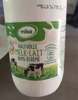 Mängden socker i Lait demi ecreme