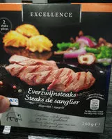 Mängden socker i Steaks de sanglier