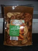 Mängden socker i Mini palmiers