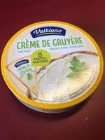 Mängden socker i Crème de gruyère