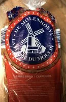 Mängden socker i Pain carré gris