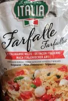 Mängden socker i Farfalles