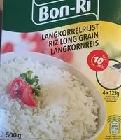 Mängden socker i Bon-ri Langkornreis / Schnellkochreis