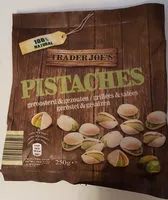 Mängden socker i Pistaches Grillées Et Salées,