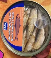 Mängden socker i Sprats fumés à l'huile de colza