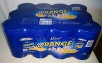 Mängden socker i Jus d'orange à la pulpe
