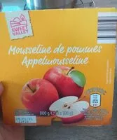 Mängden socker i Mousseline de pommes