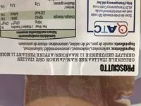 Mängden socker i Proscuitto