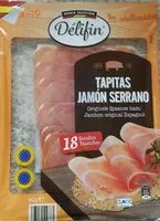Mängden socker i Tapitas Jamón Serrano
