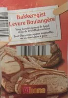 Mängden socker i Levure boulangère sèche