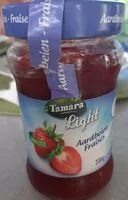 Mängden socker i Confiture de fraises Light