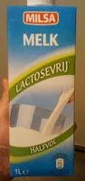 Mängden socker i Melk Lactosevrij halfvol