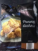 Mängden socker i Pommes duchesse