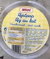 Mängden socker i Riz au lait vanille