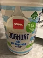 Mängden socker i Joghurt Penny 0.1