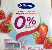 Mängden socker i Yaourt à la fraise