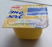 Mängden socker i Creme Dessert, Vanille