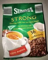 Mängden socker i Dosette café strong Aldi