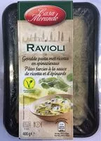 Mängden socker i Ravioli