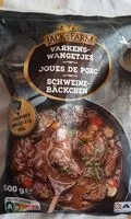Mängden socker i Joues de porc
