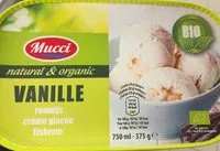 Mängden socker i Crème glacée vanille