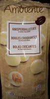 Mängden socker i Boules croquantes au chocolat blanc