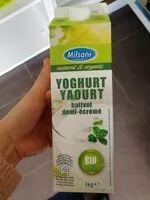 Mängden socker i Trinkjoghurt, Bio