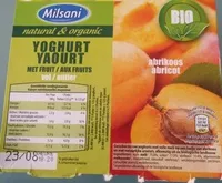 Mängden socker i Yaourt aux fruits Abricot