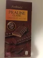 Mängden socker i Praliné intense