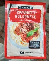 Mängden socker i Spaghetti Bolognese Fix