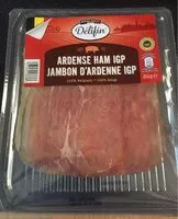 Mängden socker i Jambon d'ardenne