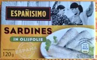 Mängden socker i Sardines in olijfolie