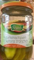 Mängden socker i Cornichons Tranchés, Süß-sauer