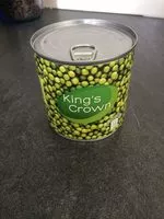 Mängden socker i Petits pois