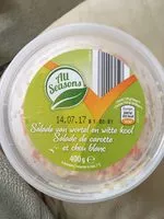 Mängden socker i Salade de carotte et chou blanc