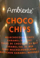 Mängden socker i Ambiente Choco Chips