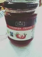 Mängden socker i preparation de fruit bio fraise confiture