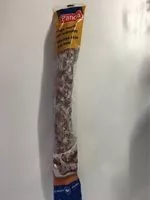 Mängden socker i Saucisse sèche aux noix