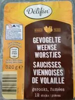 Mängden socker i Saucisses viennoise de volaille fumée