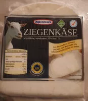 Mängden socker i Ziegenkäse / Fromages de chèvre