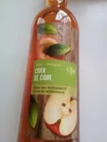 Mängden socker i Vinaigre de cidre