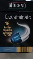 Mängden socker i Decaffeinato