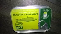 Mängden socker i Sardines à l'huile d'olive