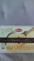 Mängden socker i Crème glacée à la vanille Bourbon