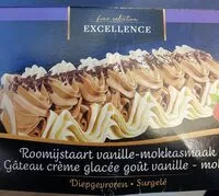 Mängden socker i Roomijstaart vanille-mokkasmaak
